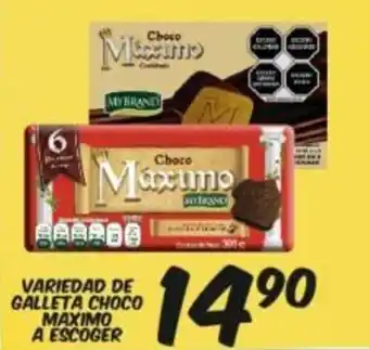 Alsuper Variedad Galleta Choco Maximo A Escoger oferta