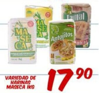 Alsuper Variedad De Harinas Maseca 1kg oferta