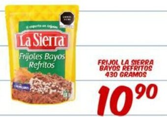 Alsuper Frijol La Sierra Bayos Refritos 430 Gramos oferta