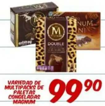 Variedad De Multipacks De Paletas Congeladas Magnum