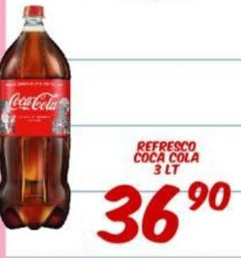Alsuper Refresco Coca Cola 3 Lt oferta