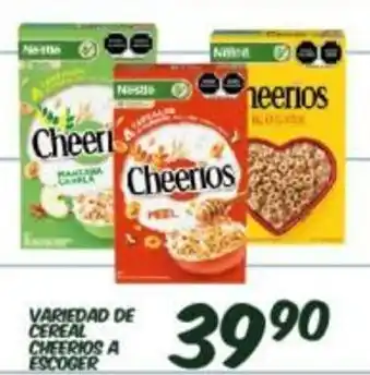 Alsuper Variedad De Cereal Cheerios A Escoger oferta
