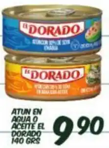 Alsuper Atun En Agua O Aceitte El Dorado 140 Grs oferta