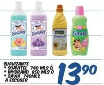 Alsuper Suavizante,My Brand, Savia A Escoger oferta