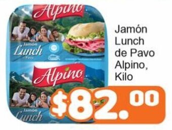Jamón Lunch de Pavo Alpino, kilo
