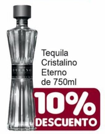 Tequila Cristalino Eterno de 750ml
