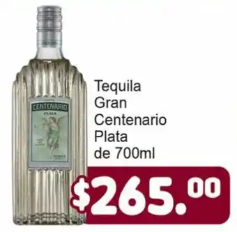 Merza Tequila Gran Centenario Plata de 700ml oferta