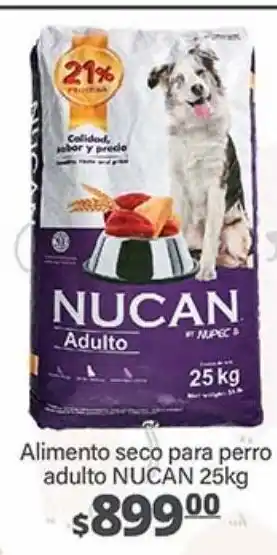 La Comer Alimento seco para perro adulto nucan 25kg oferta