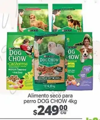 La Comer Alimento seco para perros dog chow 4kg oferta