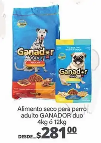 La Comer Alimento seco para perro adulto ganador duo 4kg o 12kg oferta