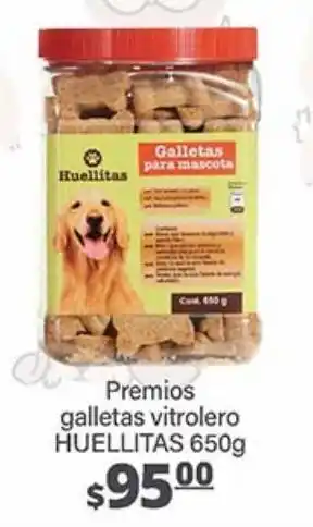 La Comer Premios galletas vitrolero huellitas 650g oferta