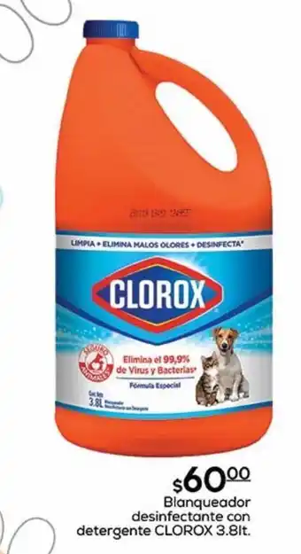 Fresko Blanqueador desinfectante con detergente clorox 3,8l oferta