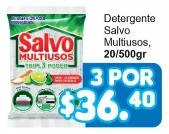 Detergente Salvo Multiusos 3/20/500g