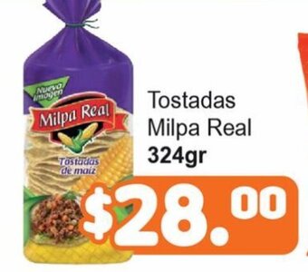 Tostadas Milpa Real 324g