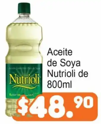 Merza Aceite de Soya Nutrioli de 800ml oferta