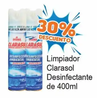Limpiador Clarasol Desinfectante de 400ml