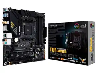 PCEL T. madre asus tuf gaming b550m-plus (wi-fi ii), chipset amd b550, procesador amd ryzen 3ra a 5ta gen, socket am4, memoria: d oferta
