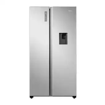 Refrigerador hisense 18 pies cúbicos inverter side by side rs19n6wcx