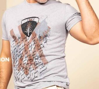 HEB Playera manga corta moda estampada tch-eg blvd collection oferta