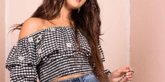 HEB Blusa tipo campesina talla: ch-eg rc collection oferta