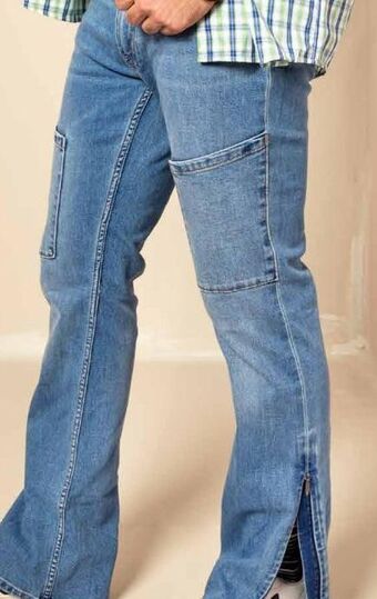 HEB Jean moda deslavado t28-38 goodfellow oferta