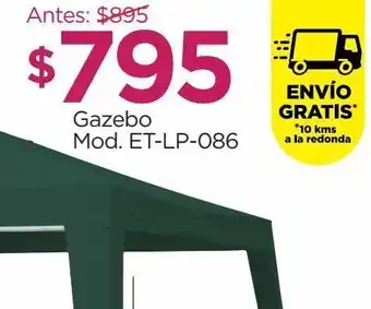 Chedraui Gazebo home line home line et-lp-086 oferta