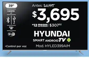 Chedraui Pantallas hyundai oferta