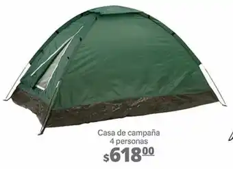 Casa de campaña 4 personas