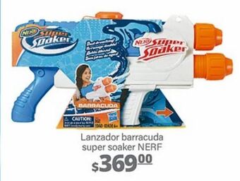 La Comer Lanzador barracuda super soaker nerf oferta