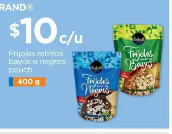 Chedraui Frijol selecto bayo refrito 400 gr oferta