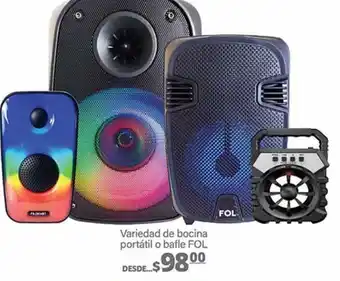 Fresko Bocina portatil o bafle fol oferta