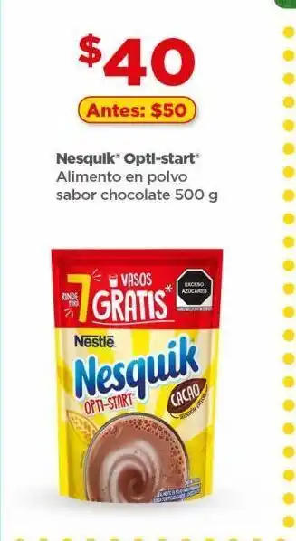 Bodega Aurrerá Alimento en polvo nesquik 500g oferta