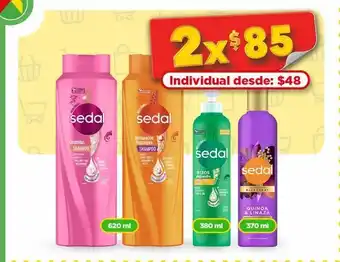 Bodega Aurrerá Shampoo sedal 380ml oferta