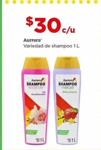 Bodega Aurrerá Variedad de shampoo 1l oferta