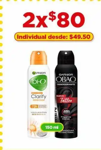 Desodorante obao 150ml
