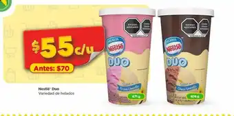 Bodega Aurrerá Variedad de helados nestlé 671g oferta