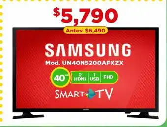 Bodega Aurrerá Smart tv samsung oferta