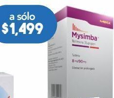 Farmacia San Pablo Mysimba tab 8/90mg fra c/120 oferta