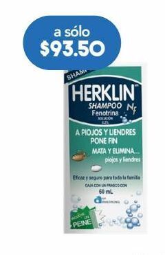 Farmacia San Pablo Herklin sha 0.2gr fra c/60ml oferta
