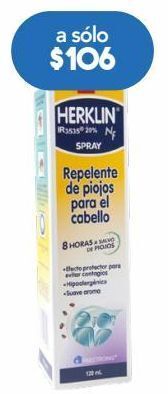 Farmacia San Pablo Herklin repelen sol 2gr btl c/120ml oferta