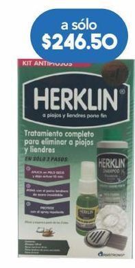 Farmacia San Pablo Herklin paq antipiojos c/4pzs oferta