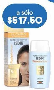 Farmacia San Pablo Isdin fusion water spf 50 tub c/50ml oferta