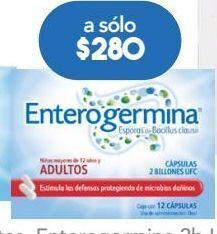 Farmacia San Pablo Enterogermina cápsulas adultos c/12pzs oferta