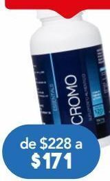 Essentials cromo cap 550mg bot c/120pzs