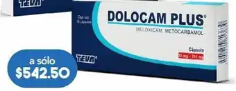 Farmacia San Pablo Dolocam plus cap 15mg caj c/10 oferta
