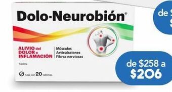 Farmacia San Pablo Dolo neurobion tbl 50mg caj c/20 oferta
