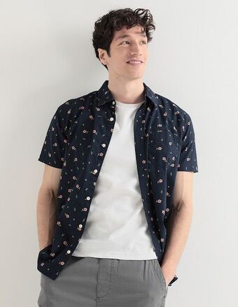 Camisa casual aéropostale manga corta para hombre