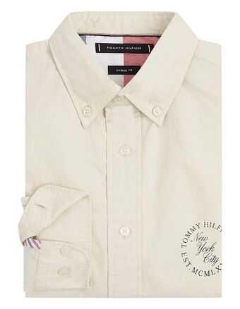 Liverpool Camisa casual tommy hilfiger de algodón manga larga para hombre oferta