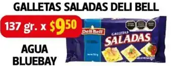 Farmacias Guadalajara Galletas Saladas Deli Bell 137g oferta