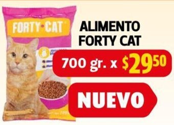Farmacias Guadalajara Alimento Forty Cat 700g oferta